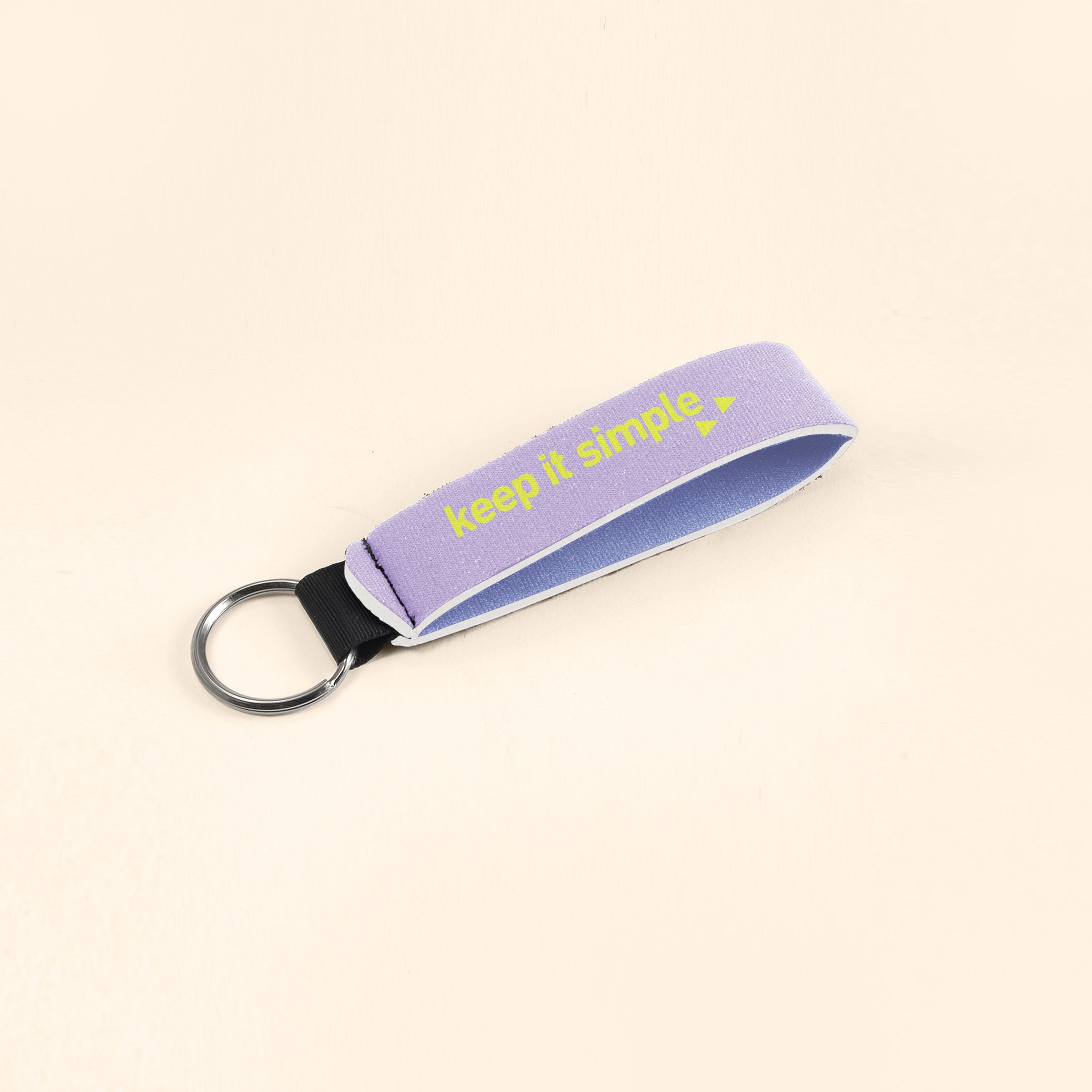 NEOPRENE WRIST STRAP KEY HOLDER