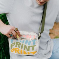 LANDSCAPE CROSSBODY - NATURAL CANVAS